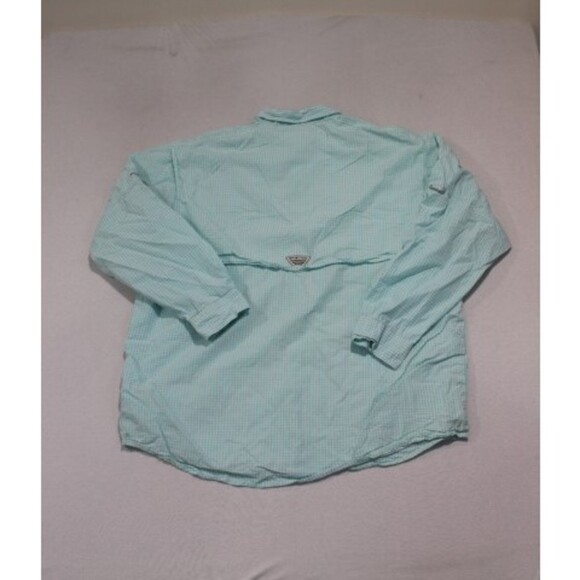 Columbia Men PFG Men White Button Down Shirt Super Bonhead Size XXL - Picture 4 of 9